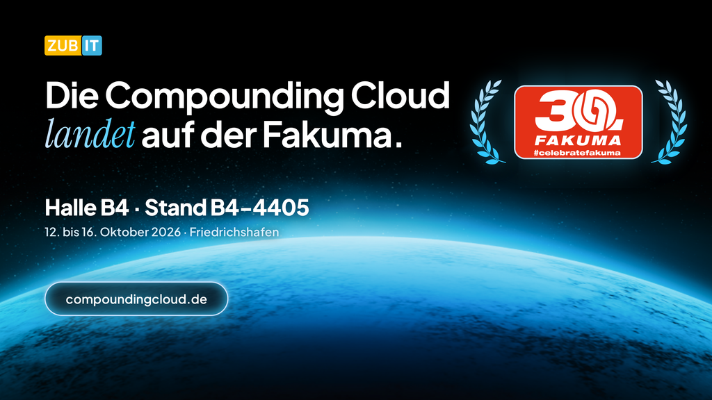 Die Compounding Cloud auf der Fakuma 2026 – Halle B4, Stand B4-4405