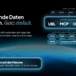 Bestehende Daten anbinden. Ganz einfach. UBL, MCP und Open API verbinden alle Apps der Compounding Cloud. Fakuma 2026, Halle B4, Stand B4-4405.